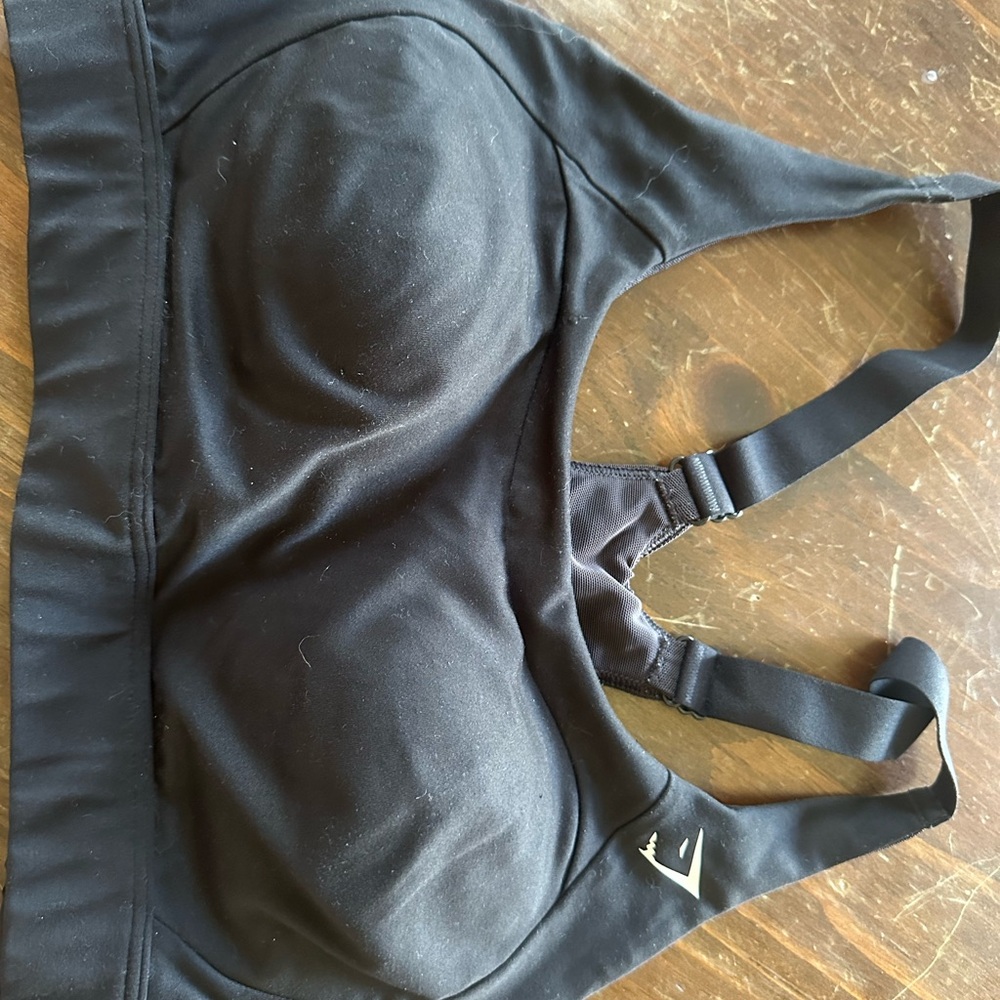 Black Gymshark Sports Bra